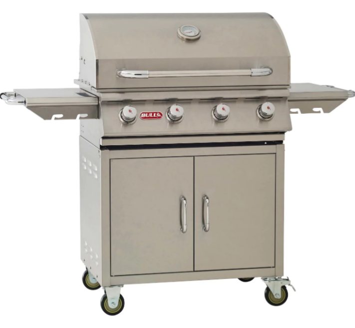Bull Outlaw - 30-Inch 4-Burner Freestanding Grill Cart - Natural Gas - 26002