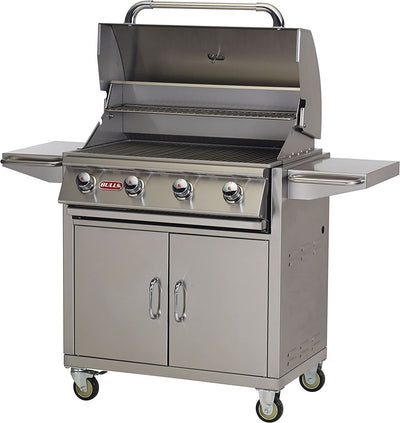Bull Outlaw - 30-Inch 4-Burner Freestanding Grill Cart - Natural Gas - 26002