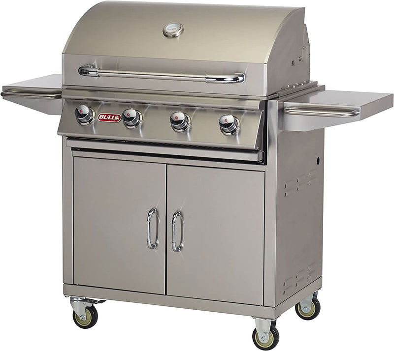 Bull Outlaw - 30-Inch 4-Burner Freestanding Grill Cart - Natural Gas - 26002