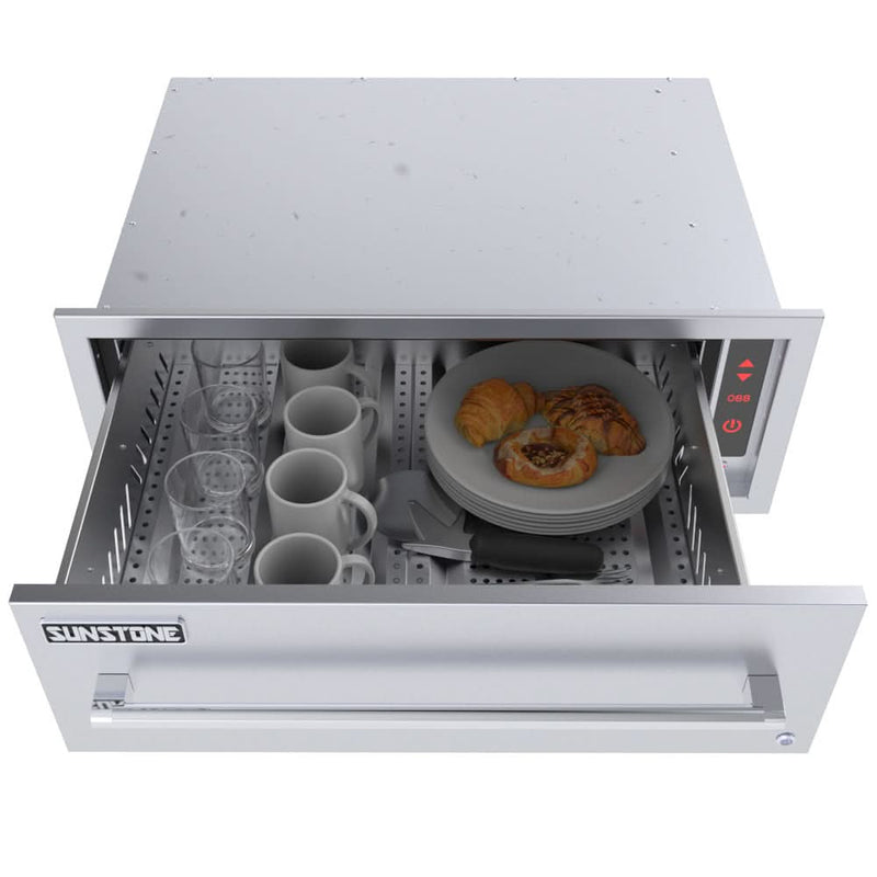 Sunstone 30 Electrical 110Volt Warming Drawer - SAP30WDPRO