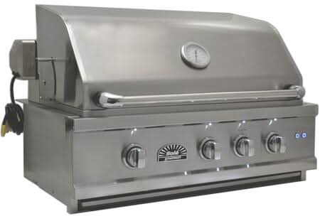 Sole Gourmet Luxury Series - 30-Inch 3-Burner Built-In Grill - Liquid Propane Gas - 301BQRRLLP