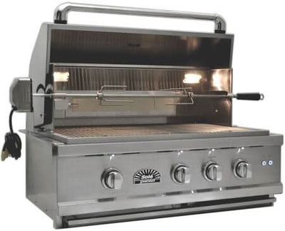 Sole Gourmet Luxury Series - 30-Inch 3-Burner Built-In Grill - Liquid Propane Gas - 301BQRRLLP