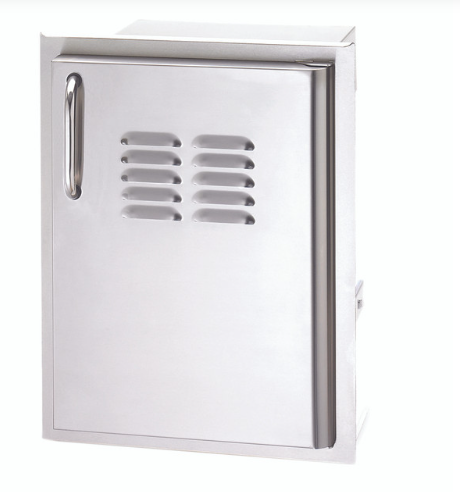 Fire Magic Select 21 Inch Right Hinged Single Access Door With Louvers - 33920-1-SR