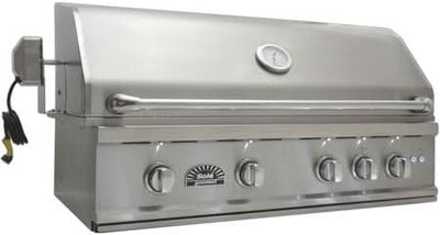 Sole Gourmet TR Series - 38-Inch 5-Burner Built-In Grill - Natural Gas - 381BQRTRL