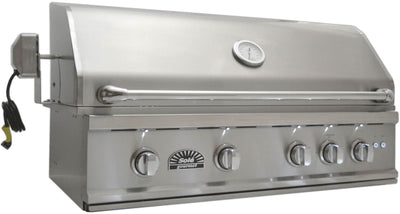 Sole Gourmet TR Series - 38-Inch 5-Burner  Built-In Grill - Liquid Propane Gas - 381BQRTRLLP