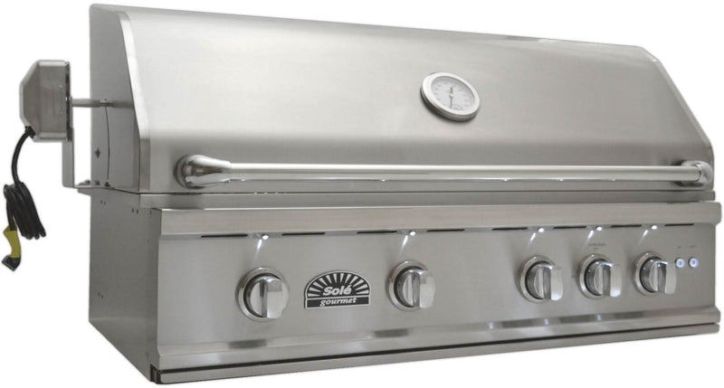 Sole Gourmet TR Series - 38-Inch 5-Burner  Built-In Grill - Liquid Propane Gas - 381BQRTRLLP