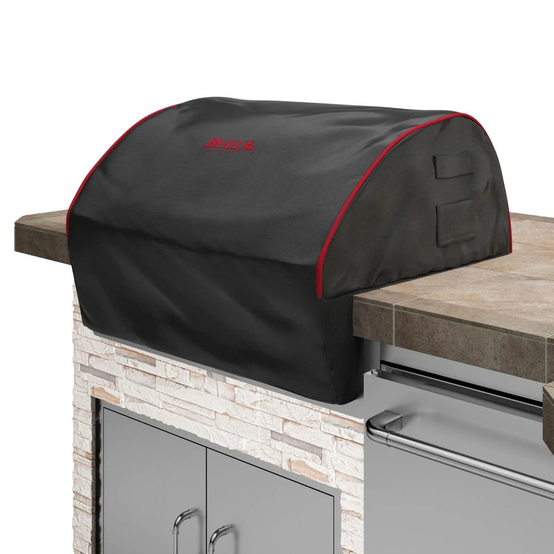 Bull 38 Grill Head Cover, Bull Premium Cover/Black Red Piping & Stitched Logo - 56006