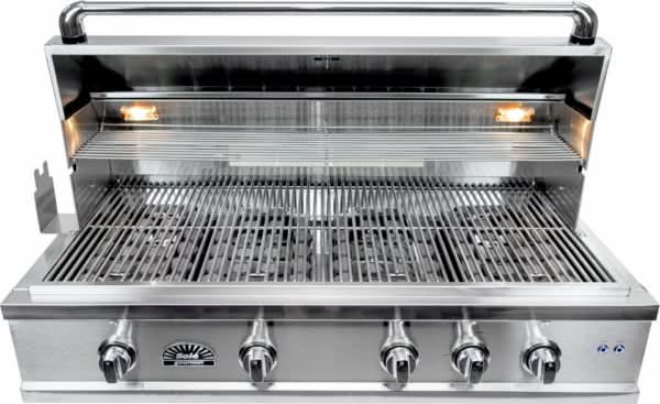 Sole Gourmet Luxury Series - 42-Inch 4-Burner Built-In Grill - Liquid Propane Gas - 421BQRLLP