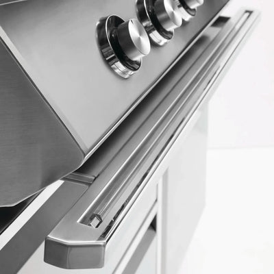 Twin Eagles - 42-Inch 3-Burner Freestanding Grill - Liquid Propane Gas - TEBQ42RS-CL + TEGB42SD-B
