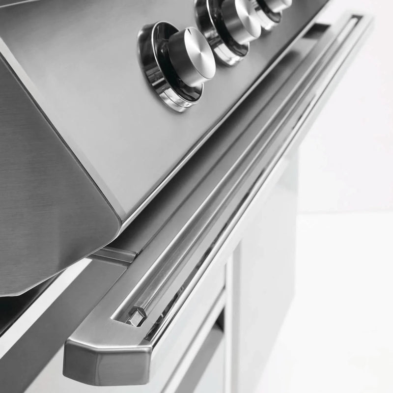 Twin Eagles - 42-Inch 3-Burner Freestanding Grill - Liquid Propane Gas - TEBQ42RS-CL + TEGB42SD-B