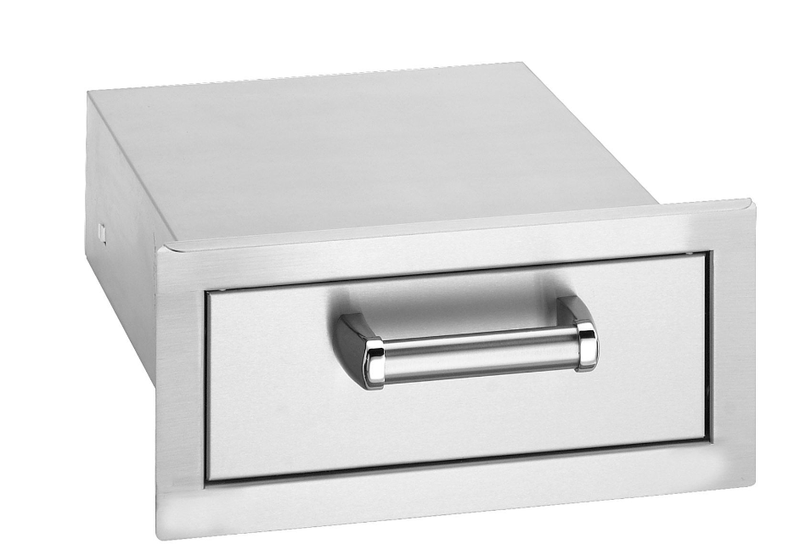 Fire Magic Premium Flush 14-Inch Single Access Drawer With Soft Close - 53801SC