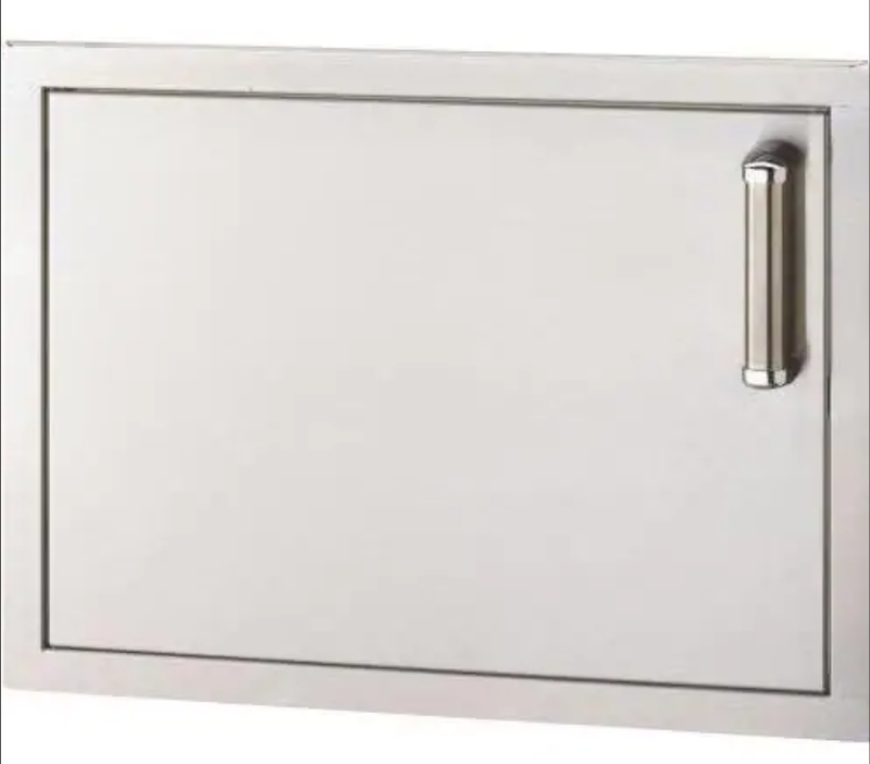 Fire Magic Premium Flush 20-Inch Left-Hinged Single Access Door - Horizontal With Soft Close - 53914SC-L
