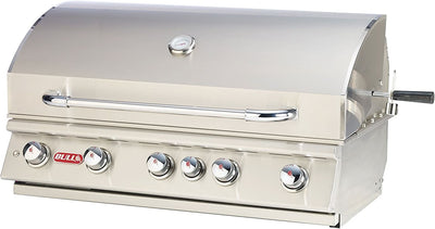 Bull Brahma - 38-Inch 5-Burner Built-In Grill - Liquid Propane Gas with Rotisserie - 57568