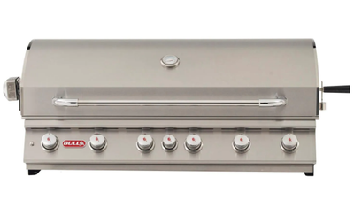 Bull Diablo - 46-Inch 6-Burner Built-In Grill - Liquid Propane Gas with Rotisserie - 62648