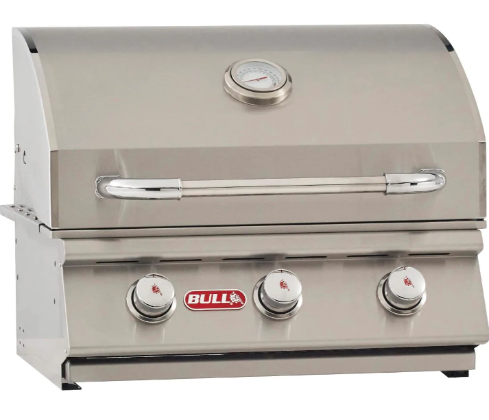 Bull Steer Premium - 25-Inch 3-Burner Built-In Grill - Bull-Steer