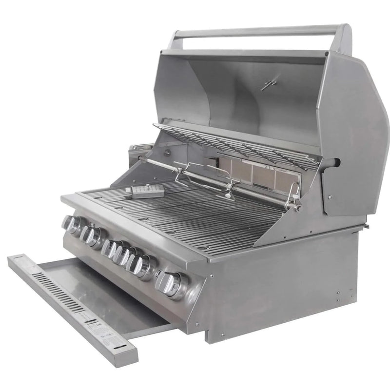 Lion L90000 40-Inch Stainless Steel Built-In Liquid Propane Gas Grill - 90814