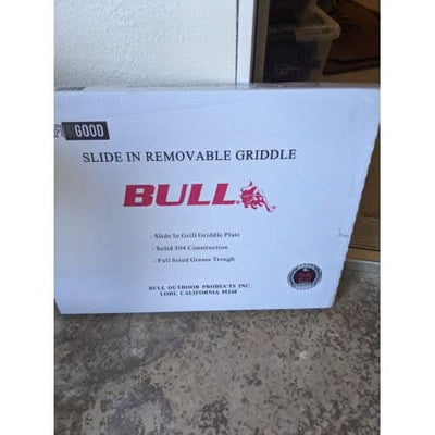 Bull Outdoor Products Slide In Grill Griddle plate (Open Box) - 97020-OB