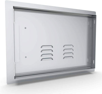 Sunstone Classic Single Access Door with Vents Vertical - A-DV1724-L