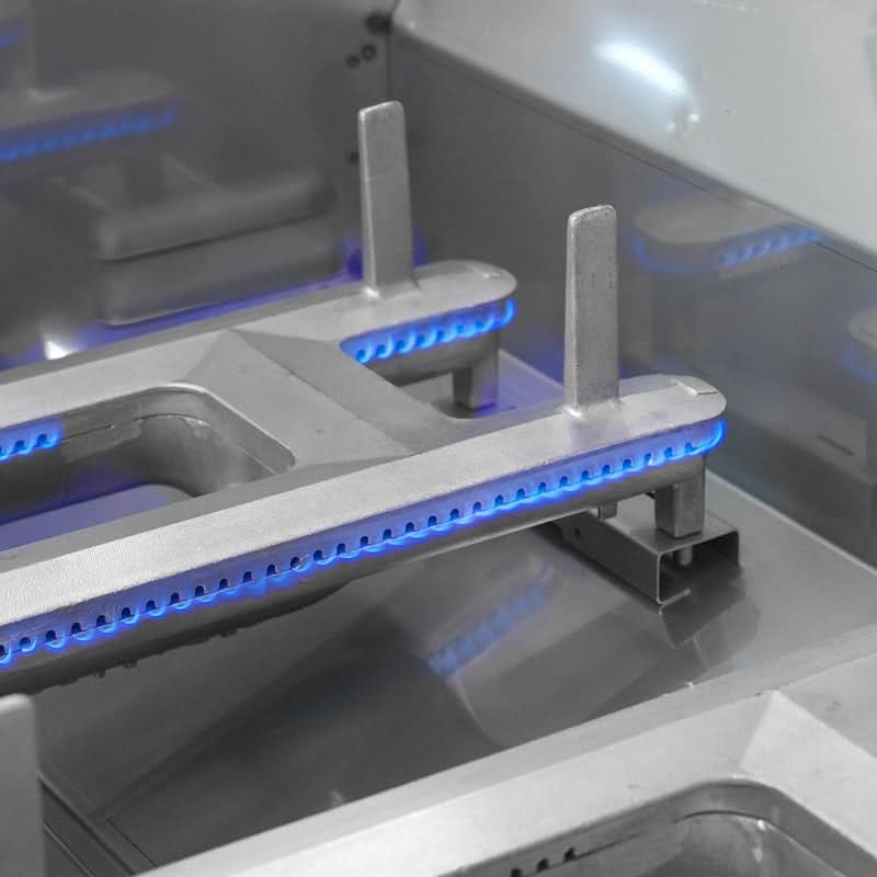 Fire Magic Aurora A790I 36-Inch 3-Burner Built-In Grill with Rotisserie and Analog Thermometer - Liquid Propane Gas - A790I-8EAP