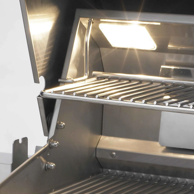 Fire Magic Aurora A790I 36-Inch 3-Burner Built-In Grill with Rotisserie and Analog Thermometer - Natural Gas - A790I-8LAN