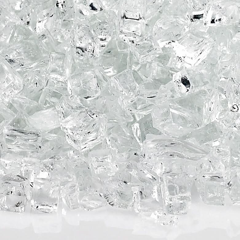 American Fire Glass 1/4" StarFire, 10 lb. Jar Fire Glass - AFFSTFR10J