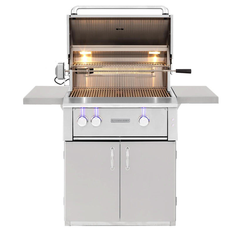 Summerset Alturi - 30-Inch 2-Burner Freestanding Grill - Liquid Propane Gas - ALT30T-LP + CART-ALT30