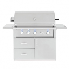 Summerset Alturi - 42-Inch 3-Burner Freestanding Grill - Liquid Propane Gas - ALT42T-LP + CART-ALT42