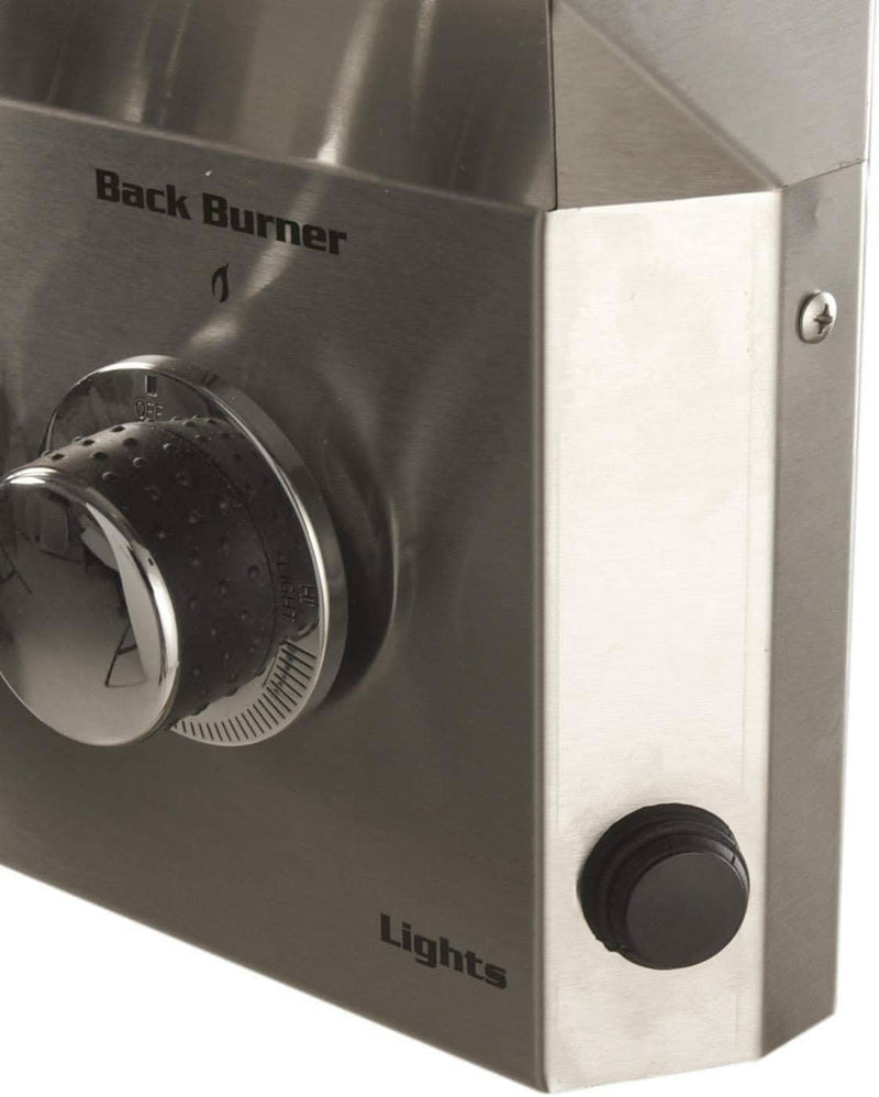 American Outdoor Grill L-Series - 24-Inch 2-Burner Freestanding Grill with Rotisserie on Pedestal - Liquid Propane Gas - AOG24PPL