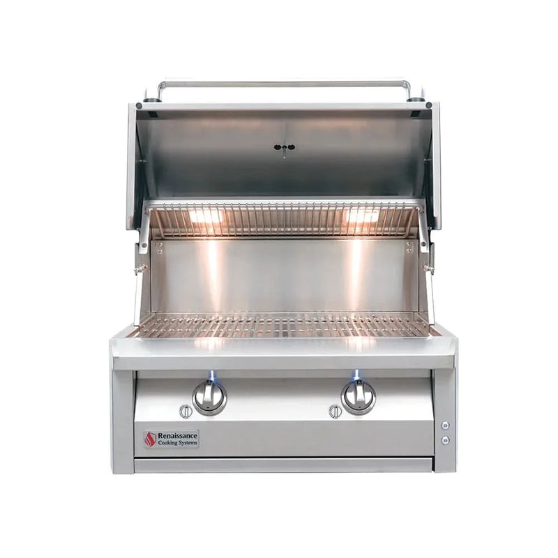 RCS ARG - 30-Inch 2-Burner Freestanding Grill - Natural Gas - ARG30 CK