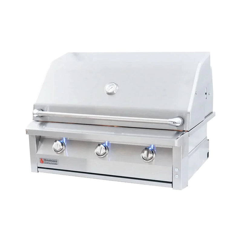 RCS ARG - 36-Inch 3-Burner Freestanding Grill - Natural Gas - ARG36 CK