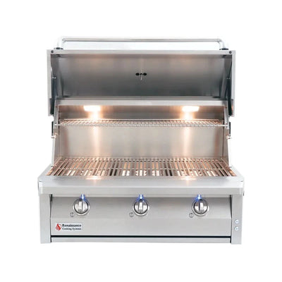 RCS ARG - 36-Inch 3-Burner Freestanding Grill - Natural Gas - ARG36 CK