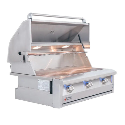 RCS ARG - 42-Inch 3-Burner Built-In Grill - Liquid Propane Gas - ARG42 LP