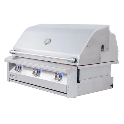 RCS ARG - 42-Inch 3-Burner Built-In Grill - Liquid Propane Gas - ARG42 LP
