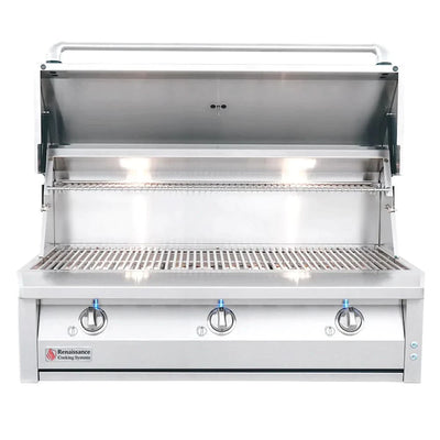 RCS ARG - 42-Inch 3-Burner Freestanding Grill - Natural Gas - ARG42 + ARG42CART