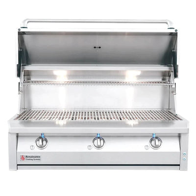 RCS ARG - 42-Inch 3-Burner Freestanding Grill - Liquid Propane Gas - ARG42 LP + ARG42CART