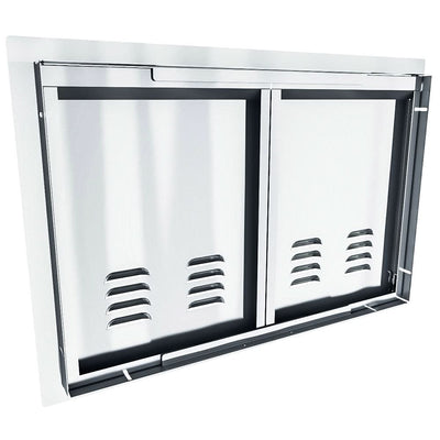 Sunstone 36 Inch Aruba Series Vented Double Doors - ARU-DDV36
