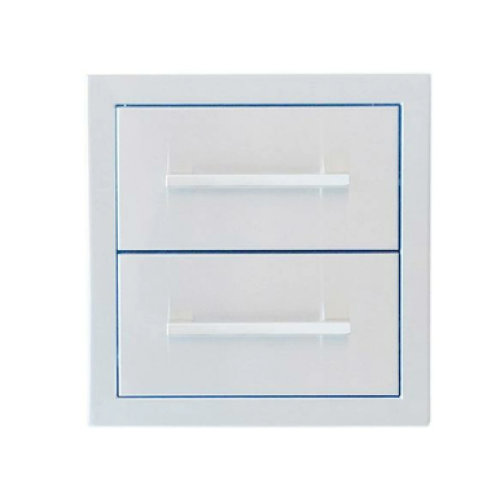 Sunstone 12 Beveled Frame Double Drawer - BA-DD12