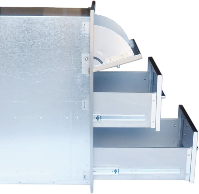 Sunstone 17 Belved Frame Paper Towel Drawer Combo - BA-DPCF17