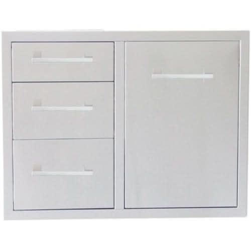 Sunstone 30 Beveled Frame Liquid Propane Gas Combo - BA-LPCTD30