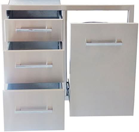 Sunstone 30 Beveled Frame Liquid Propane Gas Combo - BA-LPCTD30