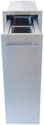 Sunstone 12 Beveled Frame Spice Rack Drawer w/Two Removable Condiment Baskets - BA-SPRD12