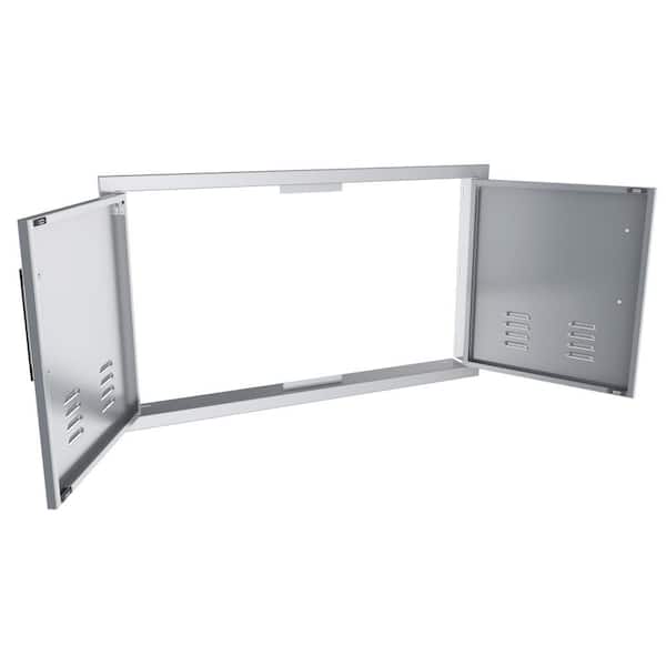 Sunstone Signature Beveled Double Access Door with Vents - BA-VDD36
