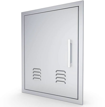 Sunstone Beveled Frame Left Swing Vertical Vented Door - BA-VDVL1724