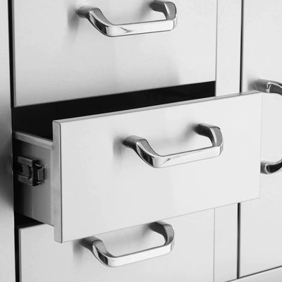 PCM 260 Series 39 Inch Access Door & Double Drawer Combo (Reversible) - BBQ-260-DDC-39
