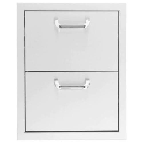 PCM 260 Series 16 Inch Double Access Drawer - BBQ-260-DRW2