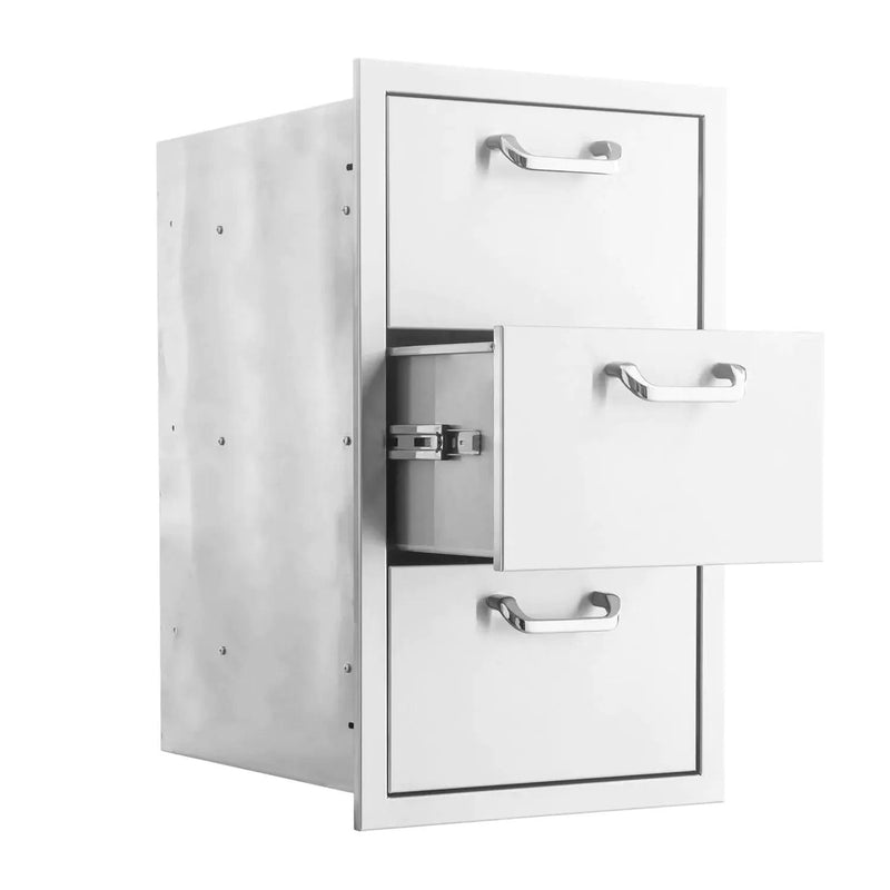 PCM 260 Series 16 Inch Triple Access Drawer - BBQ-260-DRW3