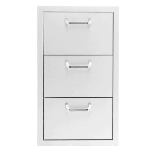 PCM 260 Series 16 Inch Triple Access Drawer - BBQ-260-DRW3