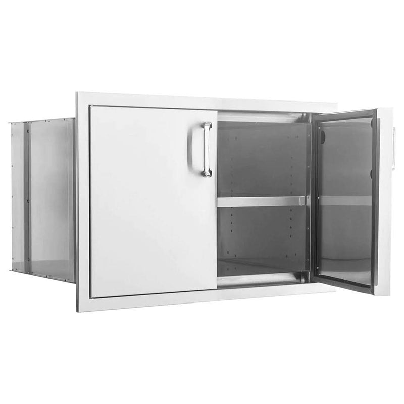 PCM 260 Series 32 Inch Sealed Dry Storage Pantry With Shelf - BBQ-260-DRY-STG