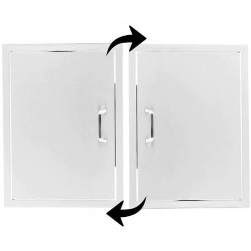 PCM 260 Series 21 Inch Single Access Door Vertical (Reversible) - BBQ-260-SV-1724
