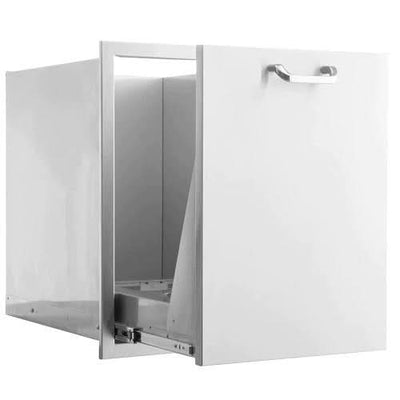 PCM 260 Series 20 Inch Roll Out Double Trash/Recycling Bin - BBQ-260-TREC-DRW